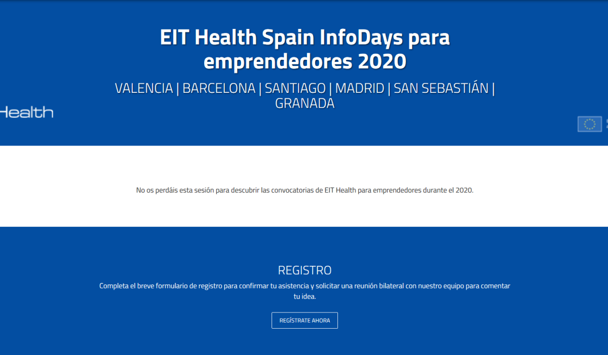 EIT HEALTH Spain 2020 emprendedores 2