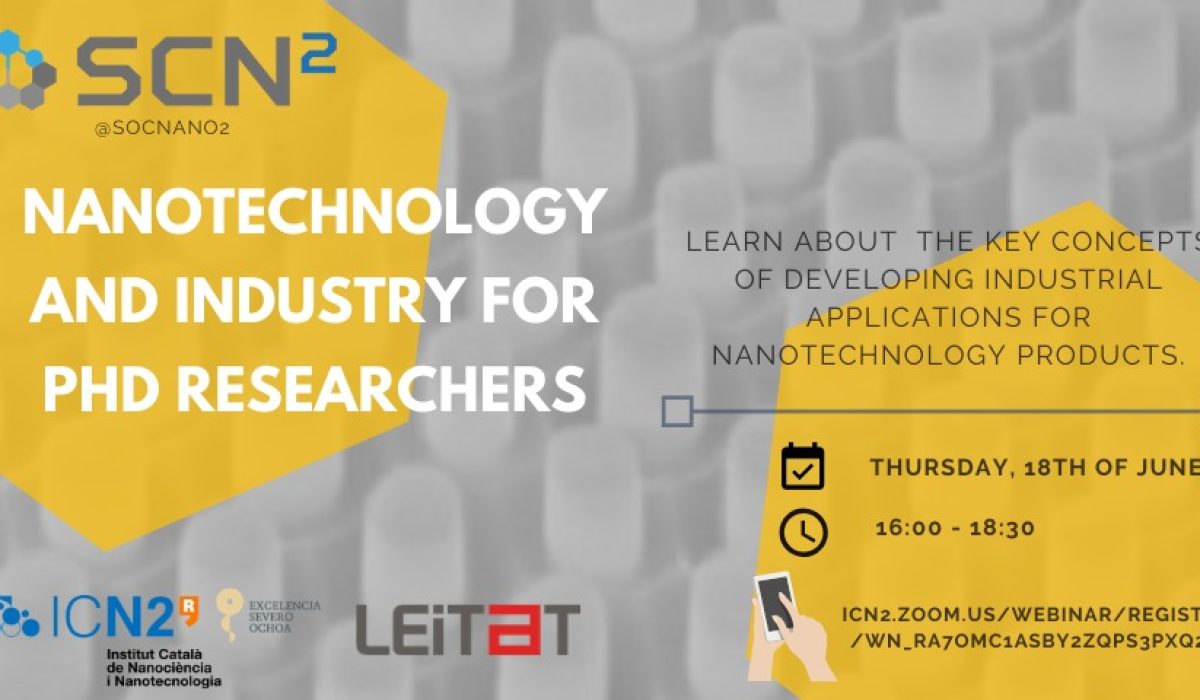 Nnaotechnology and Industry for PHD researchers